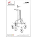 Homelighting Adept SE21-BL-100-GR1 - Stijlvolle industriële hanglamp voor elke ruimte