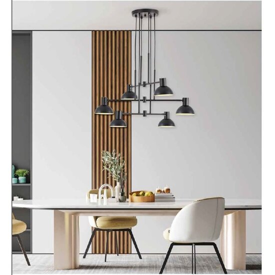 Homelighting Adept SE21-BL-100-MS3 - Moderne hanglamp voor sfeervolle verlichting