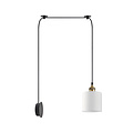 Homelighting Magnum SE21-BR-10-BL1W-SH1 - Lámpara de pared moderna para una iluminación elegante