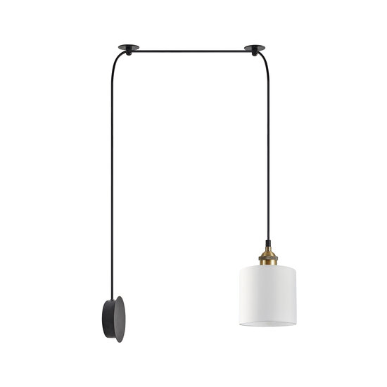 Homelighting Magnum SE21-BR-10-BL1W-SH1 - Applique murale moderne pour un éclairage stylé