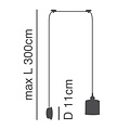 Homelighting Magnum SE21-BR-10-BL1W-SH2 - Lámpara de pared moderna para una iluminación elegante