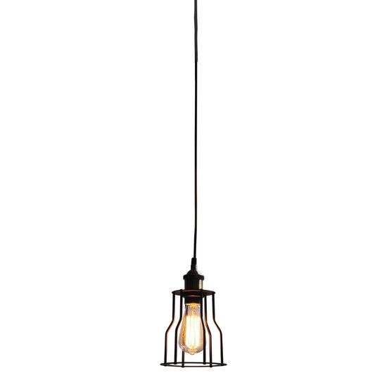 Homelighting Pari KS1342P-15-1BK - Stijlvolle industriële hanglamp voor elke ruimte