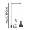 Homelighting Adept Tube SE21-BL-4-NM1W-MS2 - Modern wandlamp voor sfeervolle verlichting