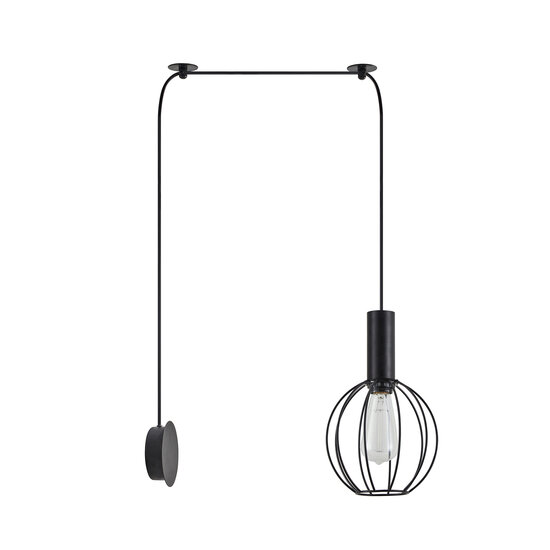 Homelighting Adept Tube SE21-BL-4-NM1W-GR2 - Stilvolle Wandlampe für industrielle Innenräume