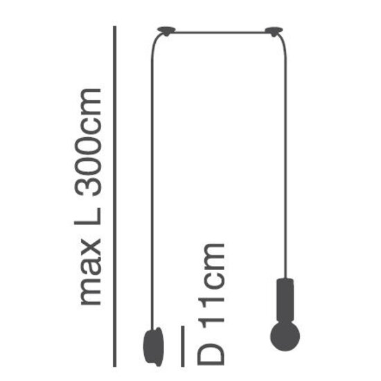 Homelighting Adept Tube SE21-BL-4-NM1W-GR1 - Stijlvolle wandlamp voor elke ruimte