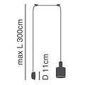 Homelighting Adept Tube SE21-BL-4-NM1W-SH3 - Applique murale moderne pour un éclairage stylé