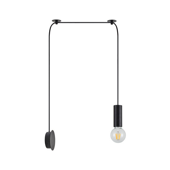 Homelighting Adept Tube SE21-BL-4-NM1W - Lámpara de pared moderna para una iluminación elegante