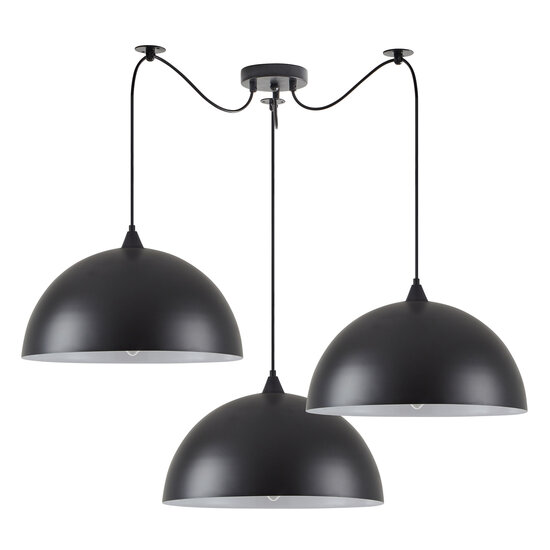 Homelighting Adept SE21-BL-B10-BL3-MS40 - Stilvolle industrielle Pendelleuchte