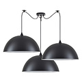 Homelighting Adept SE21-BL-B10-BL3-MS50 - Stijlvolle industriële hanglamp