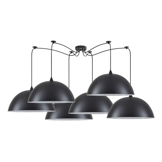 Homelighting Adept SE21-BL-B10-BL6-MS50 - Lámpara colgante industrial elegante para cualquier espacio
