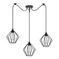 Homelighting Adept SE21-BL-B10-BL3-GR1 - Stylish Industrial Pendant Light