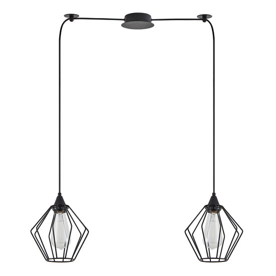 Homelighting Adept SE21-BL-B10-BL2-GR1 - Stijlvolle industriële hanglamp voor elke ruimte