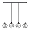 Homelighting Adept SE21-BL-B10-4BL-GR1 - Stilvolle industrielle Pendelleuchte