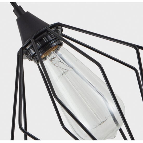 Homelighting Adept SE21-BL-B10-4BL-GR1 - Stylish Industrial Pendant Lamp