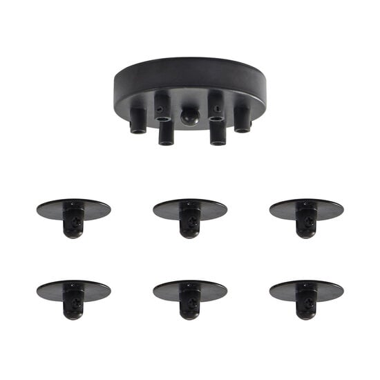 Homelighting Adept SE21-BL-B10-BL6-GR2 - Stylish industrial pendant lamp for any space