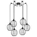 Homelighting Adept SE21-BL-B10-BL6-GR2 - Stylish industrial pendant lamp for any space