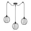 Homelighting Adept SE21-BL-B10-BL3-GR2 - Lampe suspendue industrielle élégante