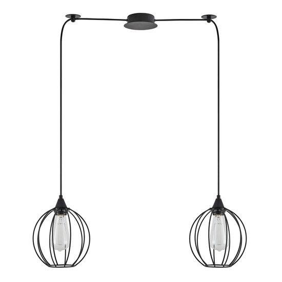 Homelighting Adept SE21-BL-B10-BL2-GR2 - Lámpara colgante industrial elegante para cualquier espacio