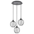 Homelighting Adept SE21-BL-B10-3BL-GR2 - Stylish industrial pendant lamp for any space