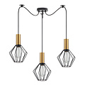 Homelighting Adept Tube SE21-GM-4-BL3-GR1 - Crea una atmósfera industrial en tu espacio