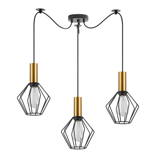 Homelighting Adept Tube SE21-GM-4-BL3-GR1 - Créez une atmosphère industrielle dans votre espace