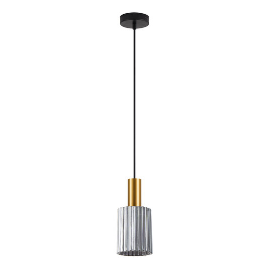Homelighting Adept Tube SE21-GM-4-GL1 - Lámpara colgante moderna para una iluminación elegante