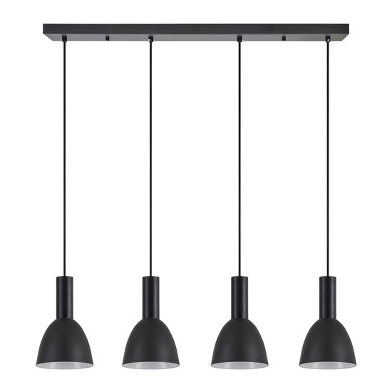 Homelighting Adept Tube SE21-BL-4-4BL-MS2 - Lámpara colgante moderna para una iluminación elegante