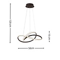 Homelighting Orbita SE LED 120 - Suspension moderne avec fonction 3CCT