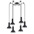 Homelighting Adept Tube SE21-BL-4-BL6-MS3 - Lámpara colgante moderna para una iluminación elegante