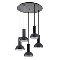 Homelighting Adept Tube SE21-BL-4-5BL-MS3 - Lámpara colgante moderna para una iluminación elegante