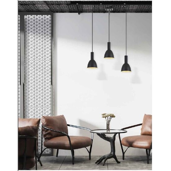 Homelighting Adept Tube SE21-BL-4-BL3-MS2 - Moderne hanglamp voor sfeervolle verlichting