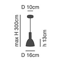 Homelighting Adept Tube SE21-BL-4-MS2 - Moderne Pendelleuchte für stilvolle Beleuchtung