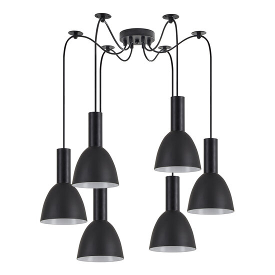 Homelighting Adept Tube SE21-BL-4-BL6-MS2 - Lámpara colgante moderna para una iluminación elegante