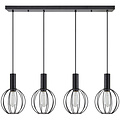 Homelighting Adept Tube SE21-BL-4-4BL-GR2 - Stijlvolle industriële hanglamp voor elke ruimte