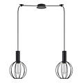 Homelighting Adept Tube SE21-BL-4-BL2-GR2 - Stilvolle industrielle Pendelleuchte
