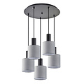 Homelighting Adept Tube SE21-BL-4-5BL-SH2 - Modern pendant lamp for stylish lighting