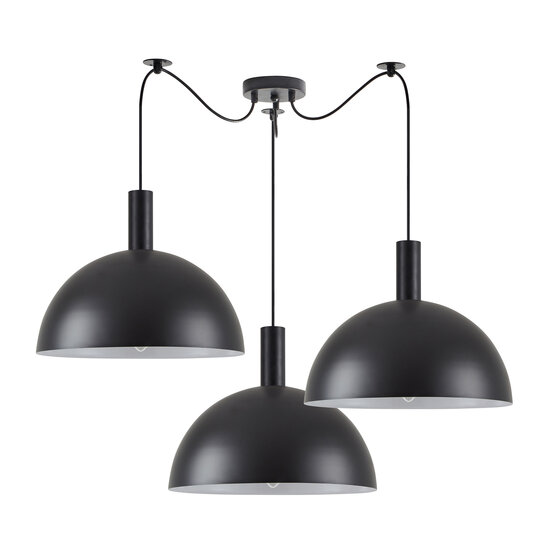 Homelighting Adept Tube SE21-BL-4-BL3-MS40 - Lampe suspendue industrielle élégante pour tous les espaces