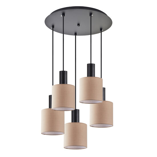 Homelighting Adept Tube SE21-BL-4-5BL-SH3 - Lámpara colgante moderna para una iluminación elegante