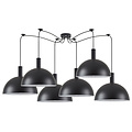 Homelighting Adept Tube SE21-BL-4-BL6-MS40 - Lampe suspendue industrielle élégante pour tous les espaces
