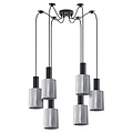 Homelighting Adept Tube SE21-BL-4-BL6-GL1 - Suspension moderne pour un éclairage élégant