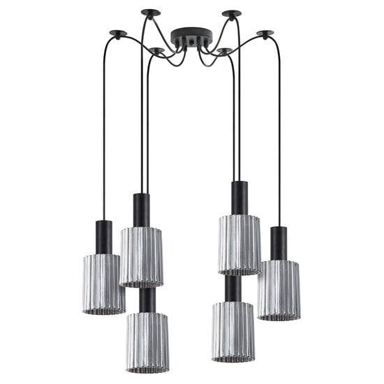 Homelighting Adept Tube SE21-BL-4-BL6-GL1 - Modern pendant lamp for stylish lighting