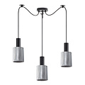Homelighting Adept Tube SE21-BL-4-BL3-GL1 - Lampe suspendue moderne pour un éclairage élégant