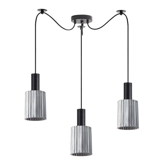 Homelighting Adept Tube SE21-BL-4-BL3-GL1 - Lampe suspendue moderne pour un éclairage élégant