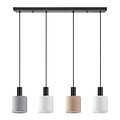 Homelighting Adept Flex SE21-BL-4-4BL-SH123 - Moderne hanglamp voor sfeervolle verlichting