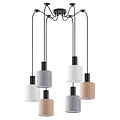 Homelighting Adept Flex SE21-BL-4-BL6-SH12 - Modern pendant lamp for stylish lighting