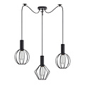 Homelighting Adept Flex SE21-BL-4-BL3-GR12 - Stilvolle industrielle Pendelleuchte für jeden Raum