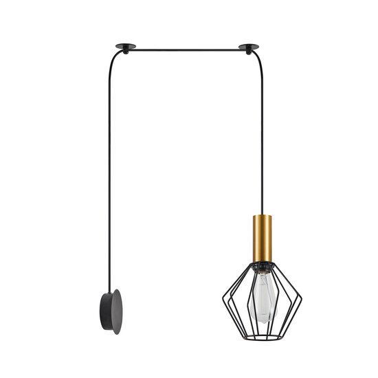 Homelighting Adept Tube SE21-GM-4-NM1W-GR1 - Stijlvolle wandlamp voor een industrieel interieur