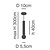 Homelighting Adept Tube SE21-GM-5-BL1W