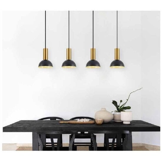 Homelighting Adept Tube SE21-GM-4-4BL-MS3 - Modern pendant lamp for stylish lighting