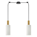Homelighting Adept Tube SE21-GM-4-BL2-GL3 - Lámpara colgante moderna para una iluminación elegante